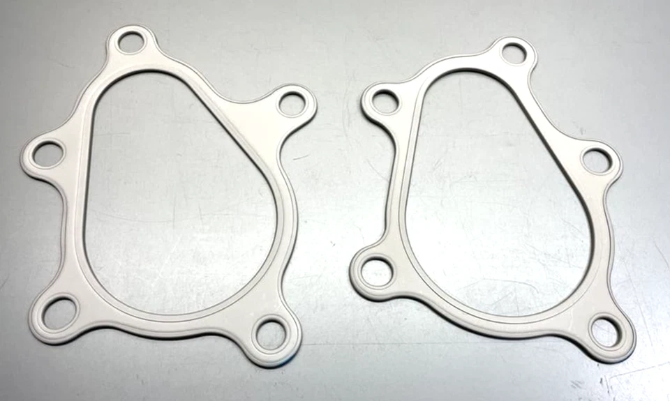 Coppia guarnizioni turbo Nissan R35 GT-R GTR originali JDM - Immagine 1 di 1