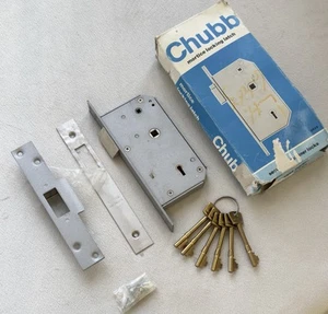 Chubb 3R35 - 5 Detainer Deadlocking Latch LH - Mortice Locking Latch SC (Ref 5) - Picture 1 of 11