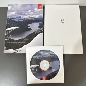 Adobe Photoshop Lightroom 6 pour Win/Mac version complète au détail avec numéro de série - Photo 1/10