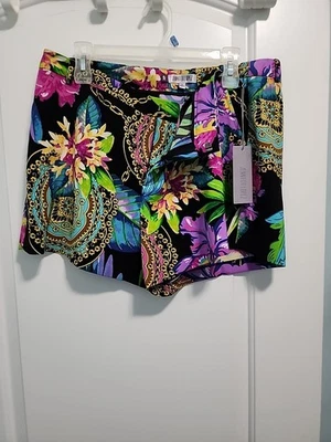 Pantalones Cortos Jennifer Lopez Royal Garden Talla 16 Foto 1 de 4