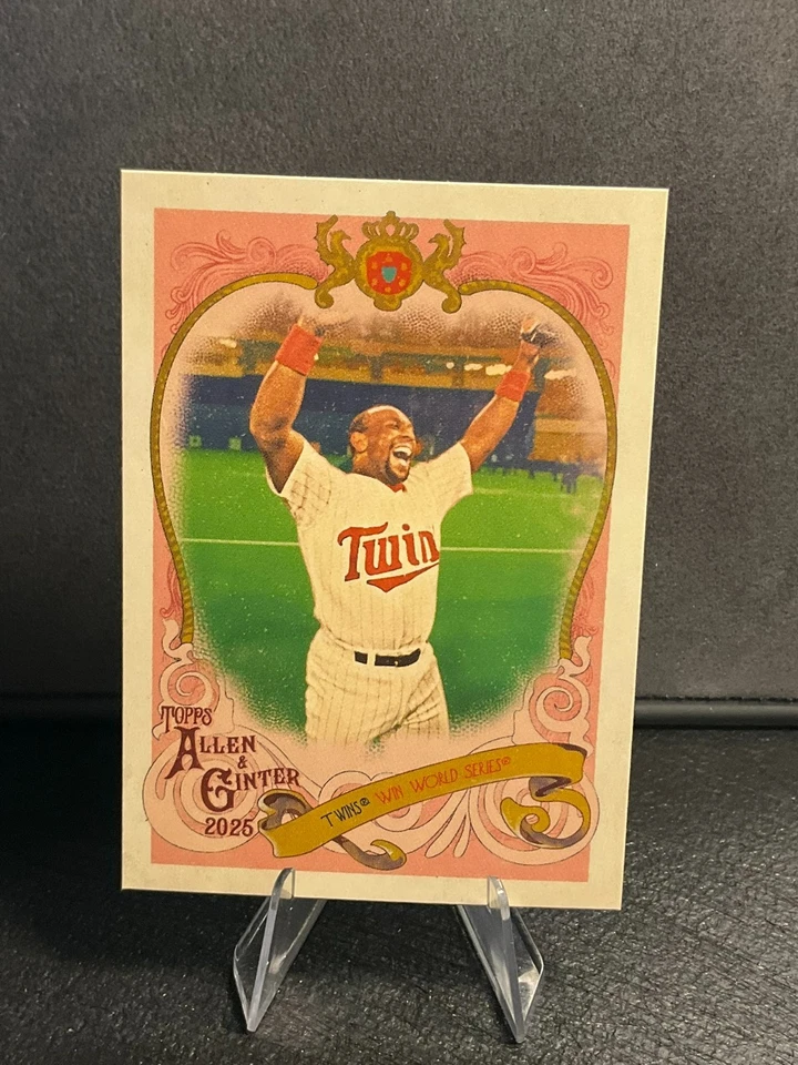 Topps Allen & Ginter Sweet Victory SV-28 2025 Kirby Puckett, Minnesota Twins Foto 1 de 1
