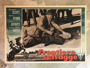 FRONTIERE SELVAGGE Fotobusta cinematografica originale (5) - Picture 1 of 1