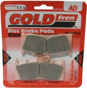 Pastilla de freno delantera izquierda Goldfren compatible con Suzuki GSX 1400 K5 2005 - Imagen 1 de 2
