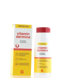 Vitamin Dermina Schutzpulver für alle Altersgruppen geeignet 100g - KOSTENLOSER VERSAND - Bild 1 von 8