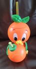 Walt Disney World EPCOT Flower Garden Festival tasse sipper oiseau orange 2023 