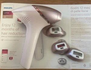 Épilateur à lumière pulsée sans fil Philips IPL Lumea Series 9000 BRI958/00 Rose - Foto 1 di 6