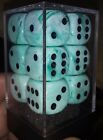 Crystal Caste Mint Ice Cream Dice Block 16Mm Pipped D6