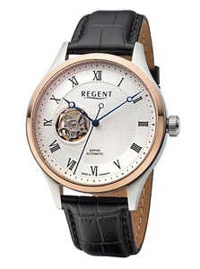 Orologio da uomo Regent Made in Germany automatico vetro zaffiro GM-2217 UVP* 348,00 EUR - Foto 1 di 5
