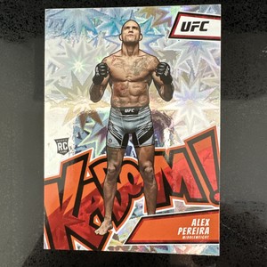 2023 Panini UFC Alex Pereira Poatan KABOOM RC Card