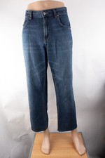 Tommy Bahama Classic Fit 38 (37 X 28) Men's Denim Jeans Dark Wash Zip Fly Hemmed