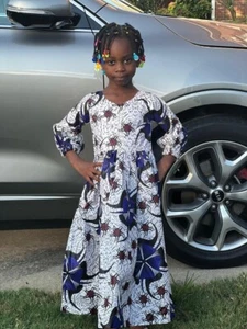 African Princess Ankara dress - Picture 1 of 4