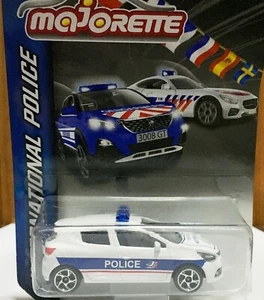 Majorette Renault Clio Sport France Police White 1:64 (3") in Long Package - Picture 1 of 3
