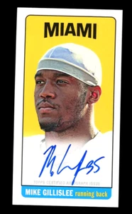 2013 Topps Pro Football #29 Mike Gillislee Running Back Miami Dolphins AUTO - Picture 1 of 2