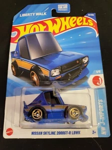 2025 Hot Wheels #26 HW J-Imports 1/5 NISSAN SKYLINE 2000GT-R LBWK New Model Mint - Picture 1 of 2