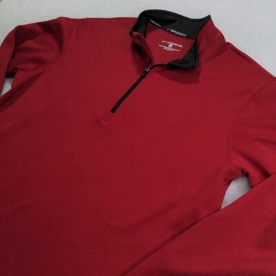 Brooks Equilibrium 1/4 Zip Long Sleeve Running Pullover Men's Size Medium B7 - Image 1 of 4