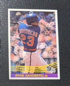 1984 Donruss Ryne Sandberg #311 Centered and Sharp NM-MT or Better