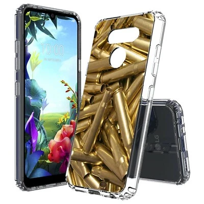 Bullet Shells Slim Shockproof Hybrid Hard Cover Soft Bumper Case for LG Models - Image 1 of 4