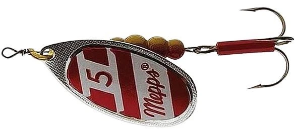 Mepps Amerika`s Nr.1 Aglia silber/rot/weiß Spinner Hecht Barsch Spinnfischen - Bild 1 von 1