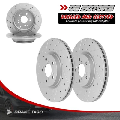 Rotor de freno delantero y trasero para Honda Pilot 2009-2015 Acura MDX ZDX Foto 1 de 4