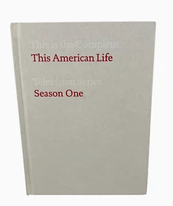 This American Life Seasons 1 and 2 Limited Edition Book/DVD Hardcover Book HTF - Picture 1 of 8