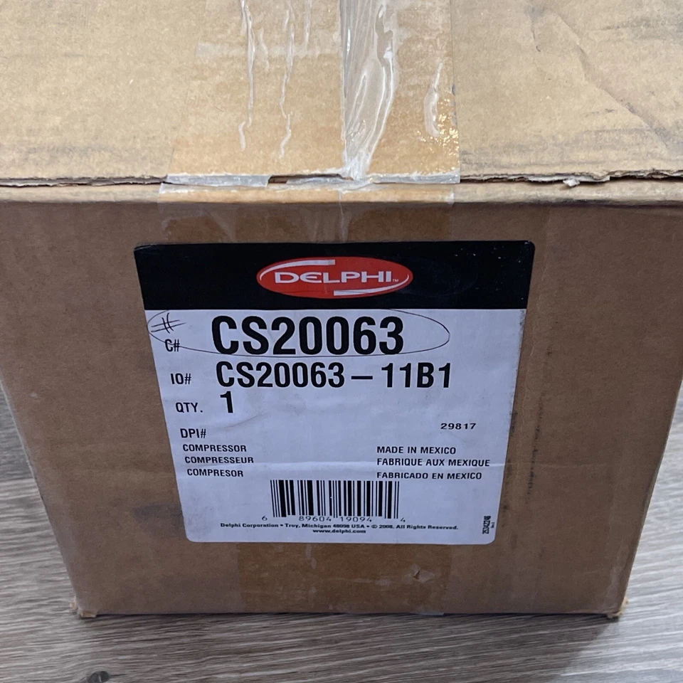 A/C Compressor For Chevrolet Malibu HHR Cavalier Cobalt Pontiac G5 G6 CO 20741C - Image 1 of 1