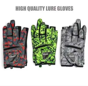 Sun Protection Fishing Glove Anti Slip Half-Finger Fly Fishing Gloves Breathable - Picture 1 of 19