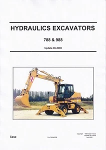 Case 788, 988 - Service Manual - Reparaturhandbuch  auf Papier - Picture 1 of 3