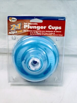 Cobra 2 In 1 Disposal  Plunge & Scrub Plunger Cups LX-00230 - Image 1 of 2