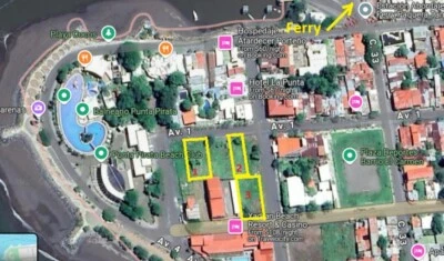 3 Commercial Lots a Block From The Ocean In Puntarenas, Costa Rica. - Image 1 of 4