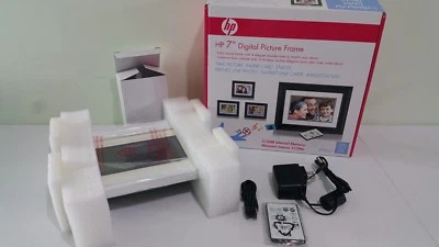 HP 7" Digital Photo Frame #DF780A4 - Image 1 of 4