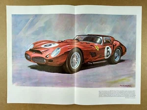 Ferrari 330 TRI/LM 1962 póster plegable central - Imagen 1 de 1