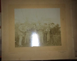 BESANÇON. APÉRITIF. PHOTO Fin XIXE . - Imagen 1 de 5