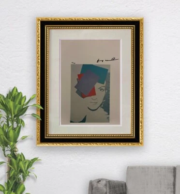 Andy Warhol Hand-Signed Original Print With COA and +$3,500 USD Appraisal - Image 1 of 4