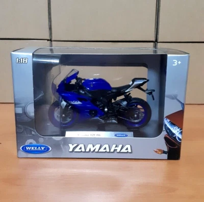 Welly YAMAHA YZF-R6 Die Cast Model 1:18 - image 1 of 4