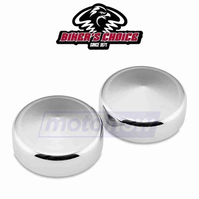 Bikers Choice Custom Swingarm Pivot Bolt Covers for 1999 Harley Davidson fe - Image 1 of 4