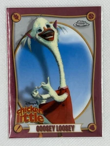 2025 Topps Chrome Disney Goosey Loosey Chicken Little 20th Anniversary - Picture 1 of 2