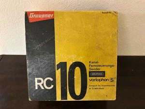 Graupner RC 10 Variophon S Grundig – 10-Kanal-Fernsteuerung Rarität - Bild 1 von 5