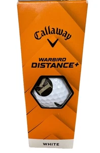 Palline da golf Callaway Warbird Distance+ 3pz progettate per distanza nuove con scatola - Foto 1 di 3