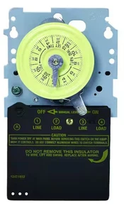 Intermatic T104M 40 Amp 208-277V DPST 24 Stunden mechanischer Schaltmechanismus - Bild 1 von 6