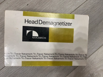 TOTALMENTE NUEVO Cabezal de Cinta Nakamichi Desmagnetizador Tri Tracer Caja Abierta No Usado Foto 1 de 4