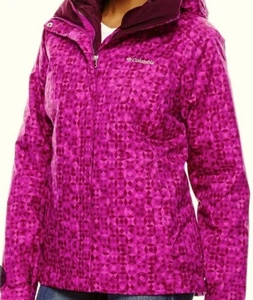 Columbia Jacke 2 in 1 austauschbare Thermospule - lila Gr. Medium - Bild 1 von 18