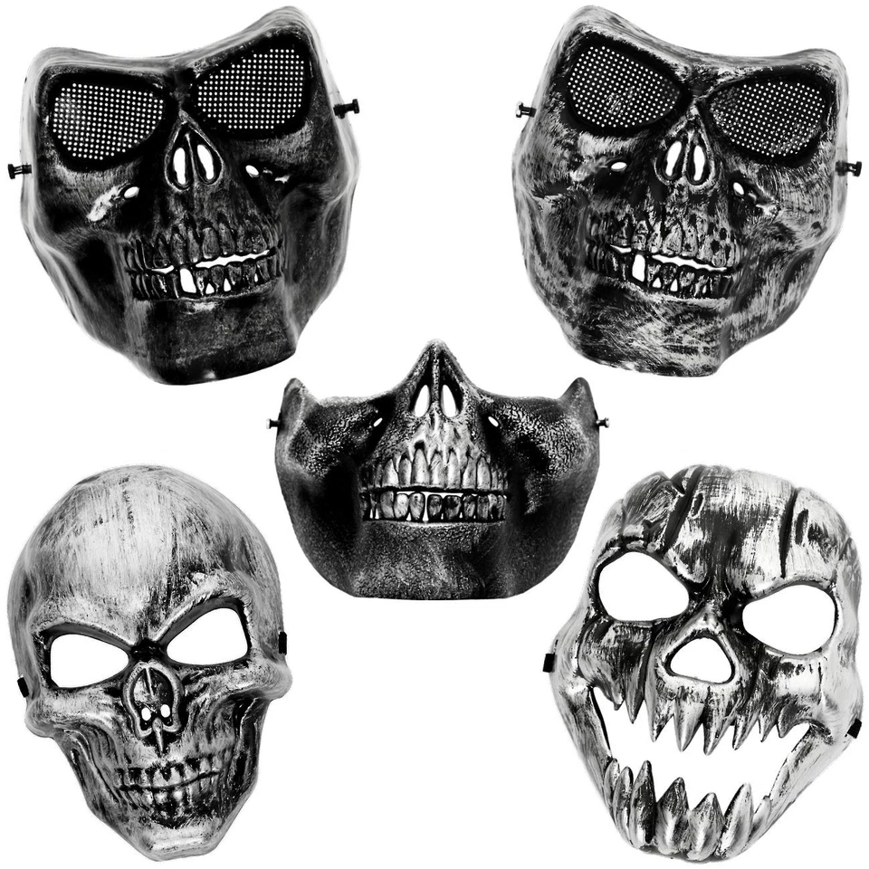 Totenkopf Maske Faschingsmaske Prankmaske Prank Skull Fasching Halloween Horror - Bild 1 von 1