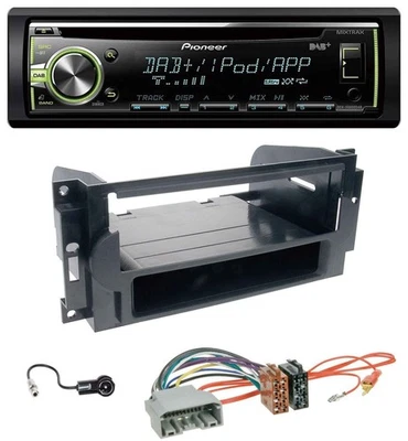 Pioneer DAB USB MP3 AUX CD Autoradio für Chrysler 300C Dodge Caliber Jeep Comman - Bild 1 von 4