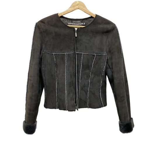 Giacca donna grigio scuro originale CHANEL P14441