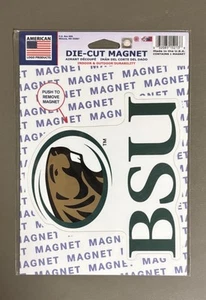 Bemidji State University Beavers BSU Fútbol Troquelado Imán ¡¡NUEVO!!! - Imagen 1 de 2