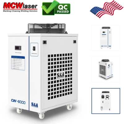 GHNN S&A CW 6000DN CW 6000BN Industrial Water Chillers for Engraver Laser Cooling