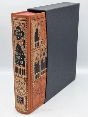 The Stones of Venice - John Ruskin - Folio Society - Art Architecture 2005 VGC - Image 1 of 4