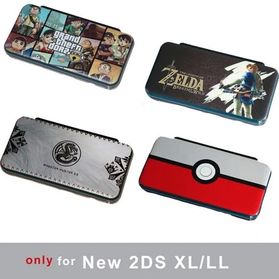 Protective Case Hard Cover Gaming Skin for Nintendo New 2DS XL/LL Double Side - Image 1 of 4