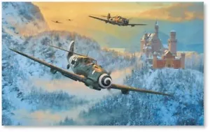 Up Amongst Eagles von Anthony Saunders - Messerschmitt Bf109 - A/P - Bild 1 von 1