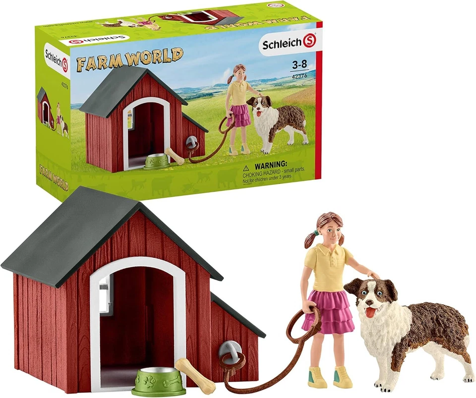Schleich 42376 - Farm World Dog Kennel PY